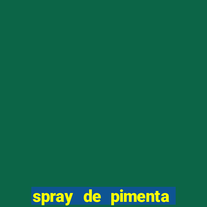 spray de pimenta profissional policial - espargidor 750ml